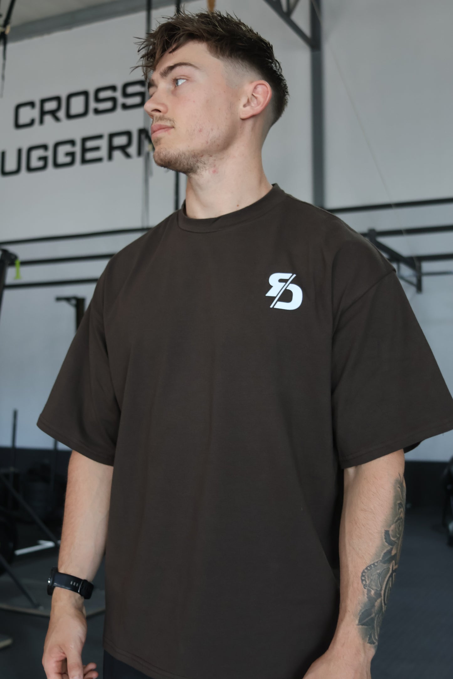 Oversized "LIFTING CLUB" t-shirt