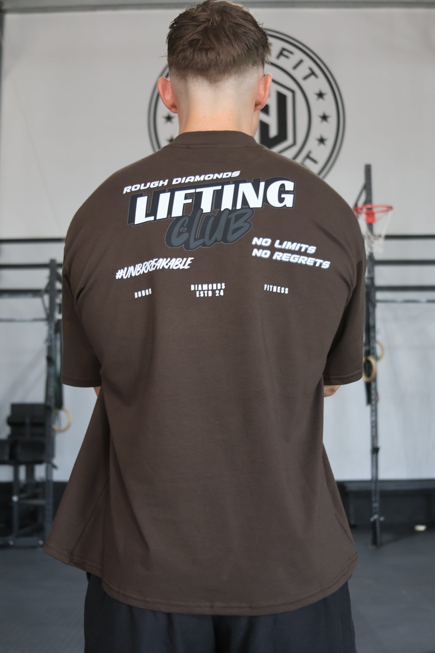 Oversized "LIFTING CLUB" t-shirt