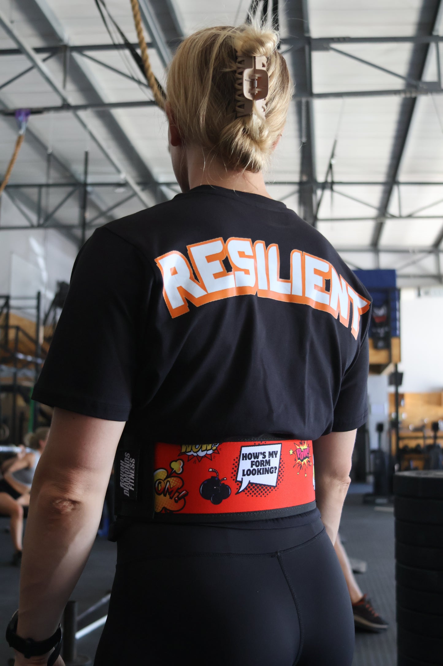 Velcro "HOW'S MY FORM" Weightlifting Belt