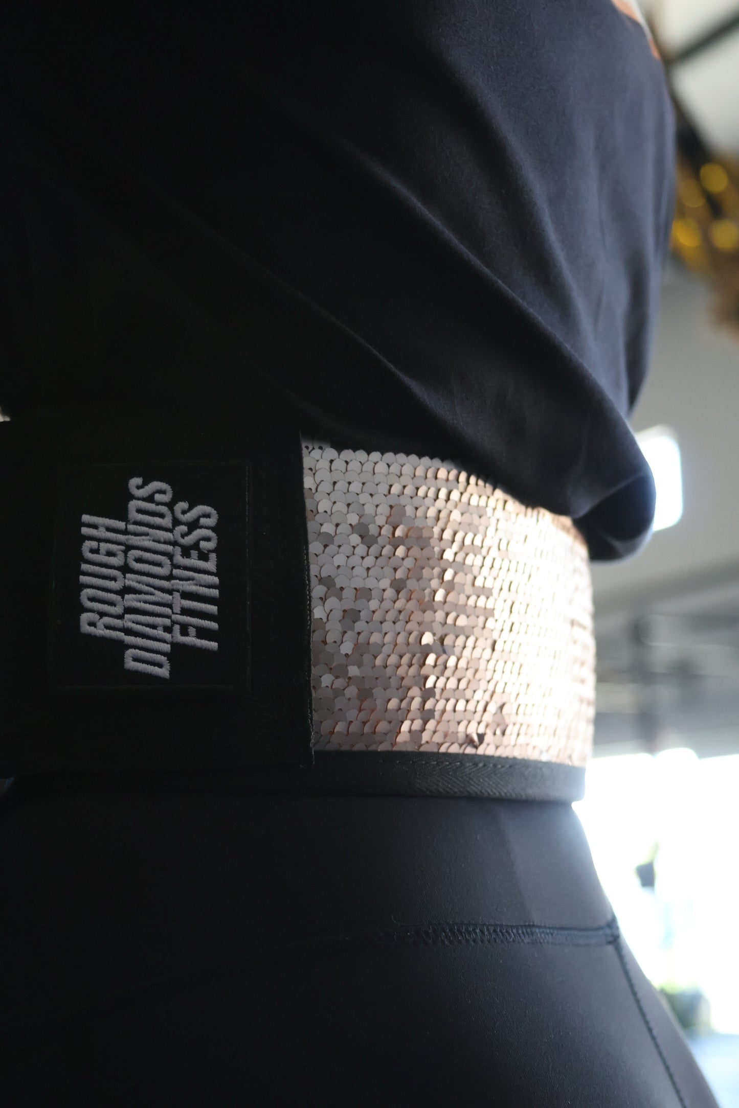Velcro "Gold Sequence" Weightlifting Belt