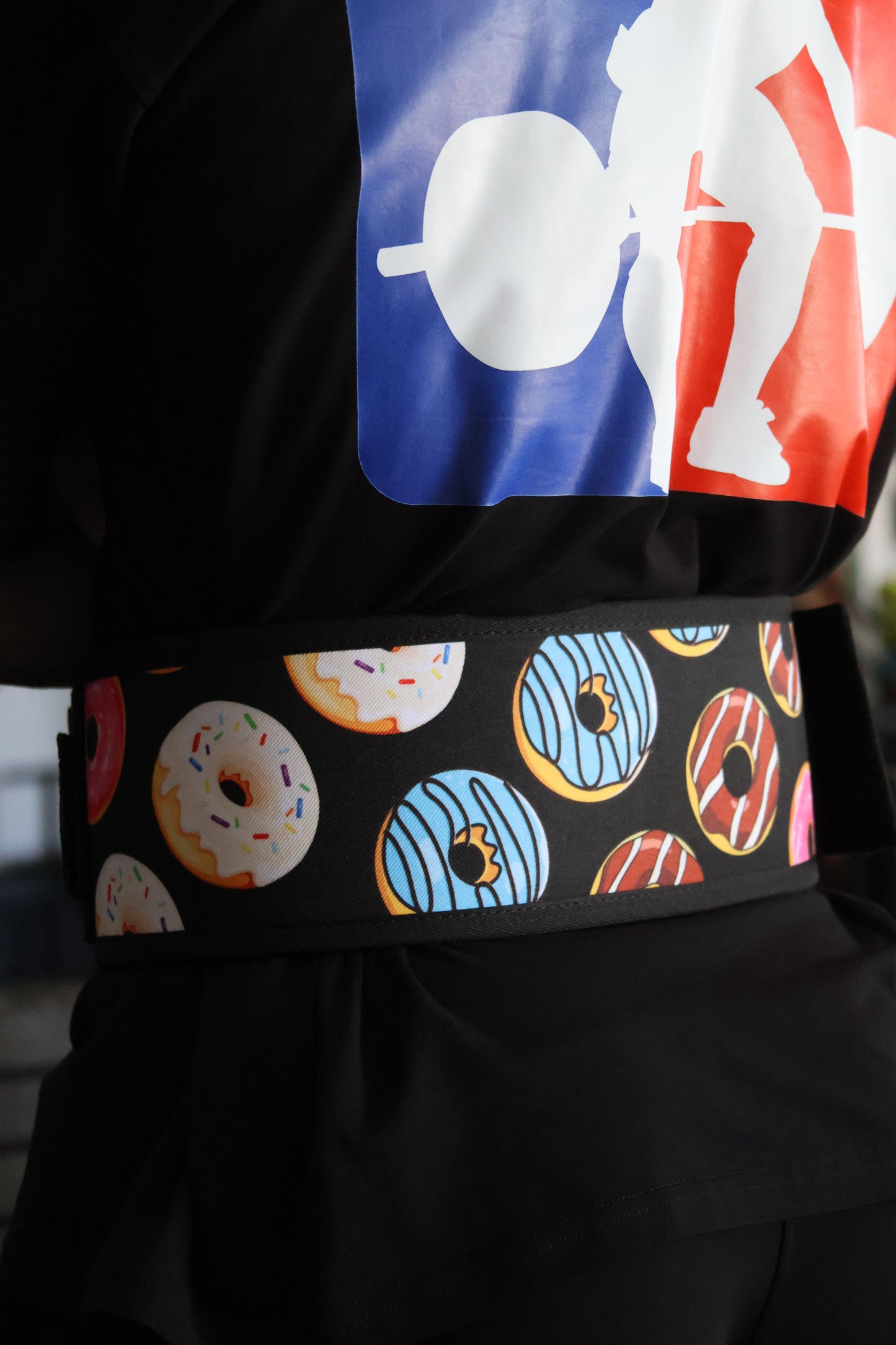 Velcro "Donuts" Weightlifting Belt