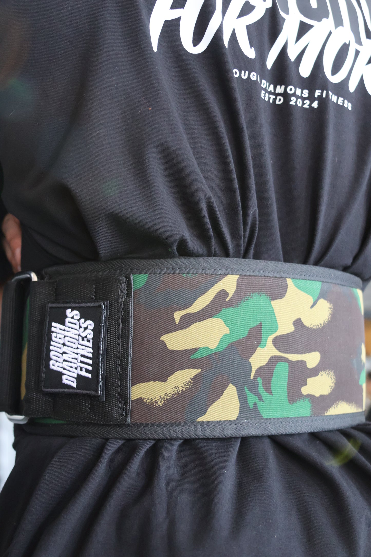 Velcro "CAMO" Weightlifting Belt