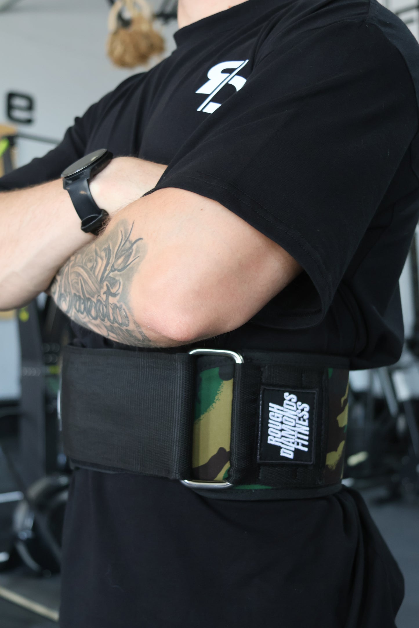 Velcro "CAMO" Weightlifting Belt