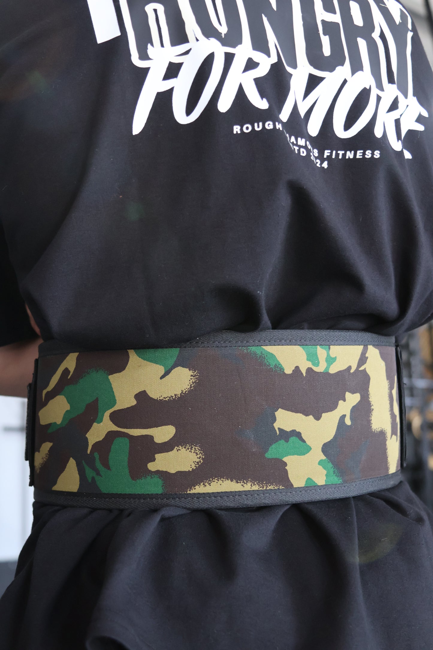 Velcro "CAMO" Weightlifting Belt