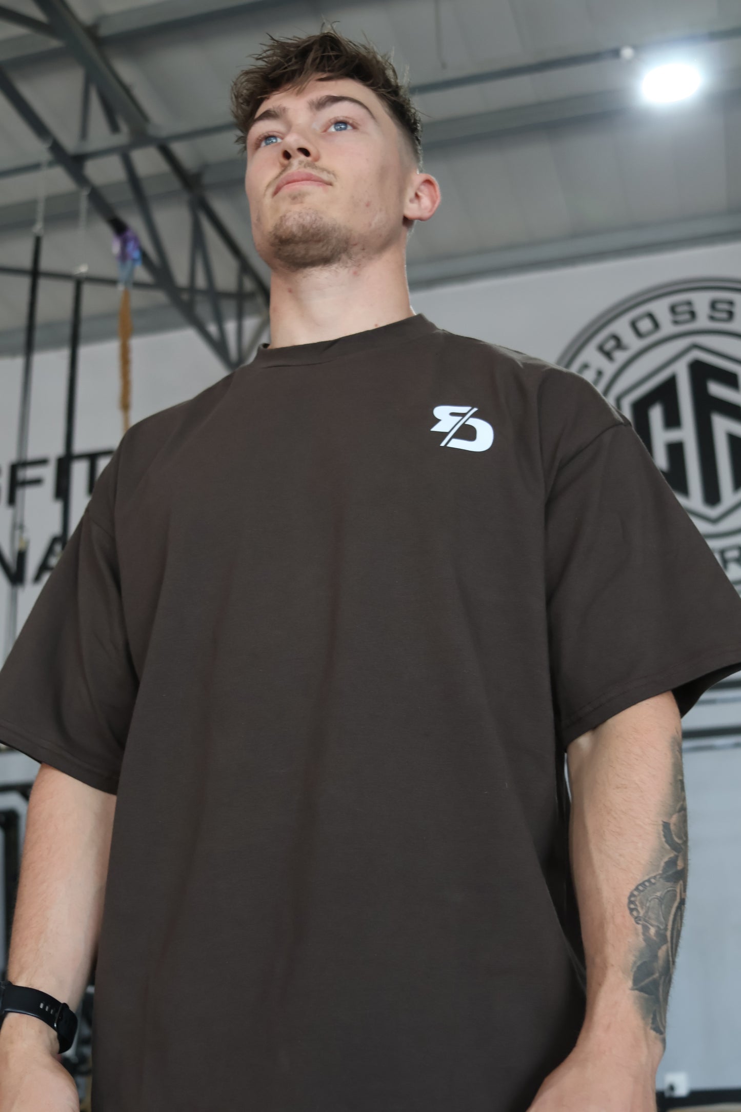 Oversized "LIFTING CLUB" t-shirt