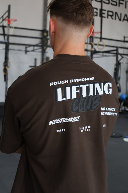 Oversized "LIFTING CLUB" t-shirt