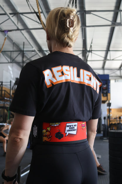 Velcro "HOW'S MY FORM" Weightlifting Belt