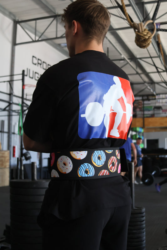 Velcro "Donuts" Weightlifting Belt