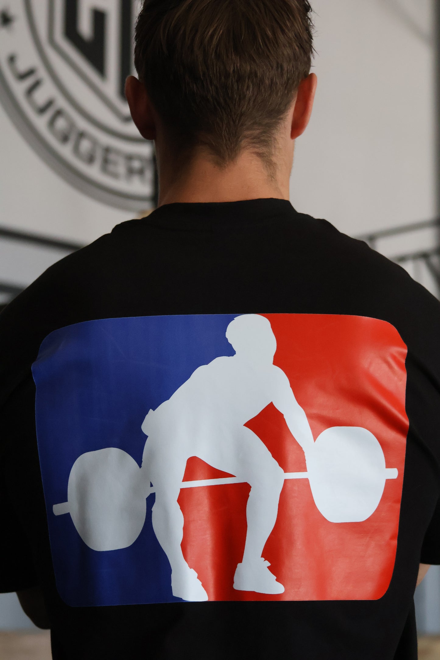 Oversized "WEIGHTLIFTING" t-shirt