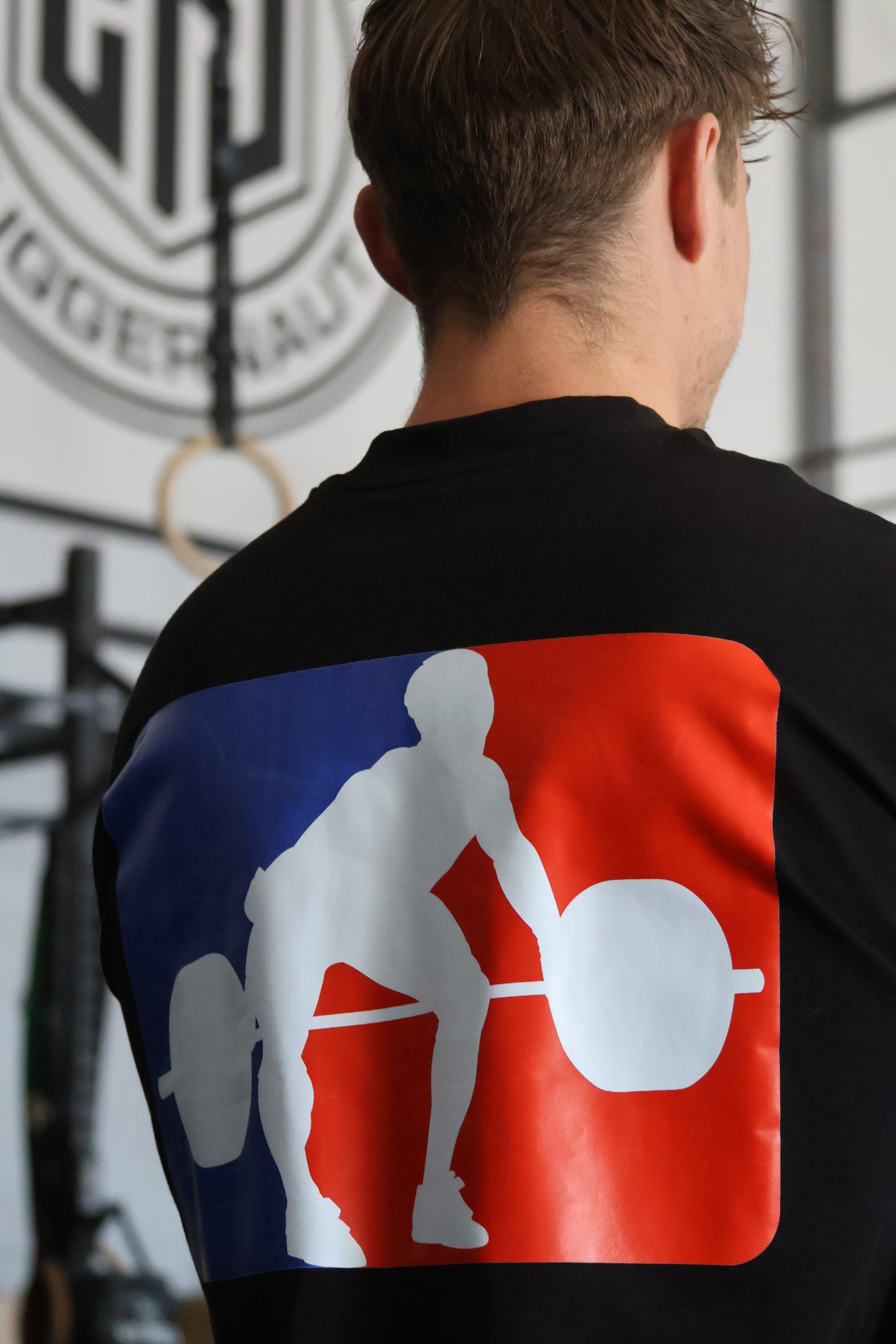 Oversized "WEIGHTLIFTING" t-shirt