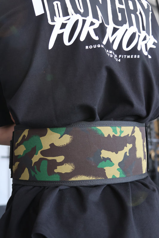 Velcro "CAMO" Weightlifting Belt